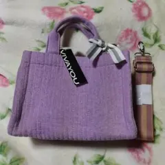 VIVAYOU パープル トートバッグ