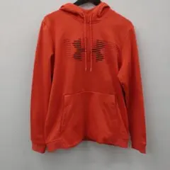 (8) Under Armour オレンジ フード付きパーカー