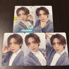 ヨサン　トレカ　5種　ラントレ　ファンミ　 ATEEZ