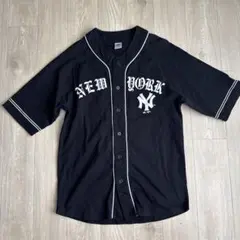 MLB NY・ハイランダーズ old english レプリカ ユニフォームのサムネイル