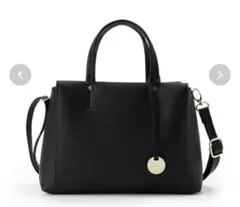 OPAQUE.CLIP ブラック 2WAY ショルダーバッグ