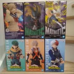 新品・未開封】僕のヒーローアカデミア フィギュア 6種セット - メルカリ