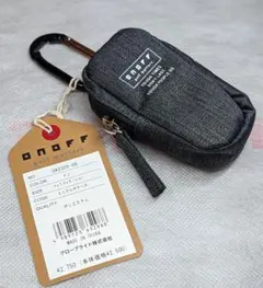 【新品】オノフ ONOFF ボールポーチ グレー シンプル 小型 ボールケース