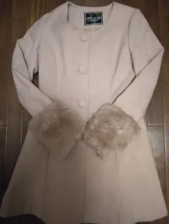 『CECIL McBEE・袖モフモフ・コートM』ショッパ付『リバイバル品』