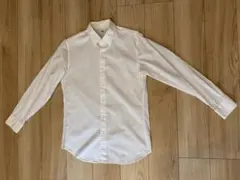 ユニクロ 長袖シャツ スリムフィットポケット無し ホワイト