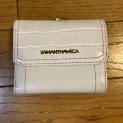 サマンサベガ　ミニ財布　ベージュ系