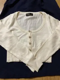 CECIL McBeeウール混カーディガン