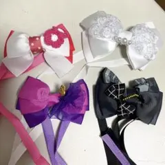 犬、猫　リボン