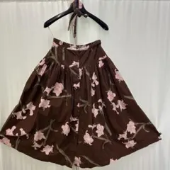 INGEBORG フラワープリント スカート