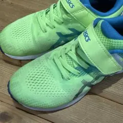 asics キッズ スニーカー ライトグリーン　LAZERBEAMレーザービーム
