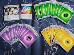 ポケモンカード エネルギーカードセット+大地の器×1
