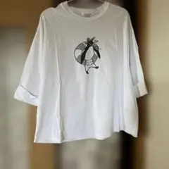 SUNNY CLOUDS ペンギン柄 Tシャツ ホワイト今期夏コレクションのサムネイル