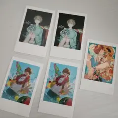 歌い手 めいちゃん チェキ風トレカ 太陽のマーチ 僕らの色彩 5枚セット
