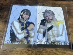 ミュージカル刀剣乱舞　シブツタ　ふぉとカード　三日月宗近　小狐丸