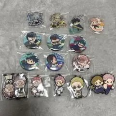 呪術廻戦 缶バッジ アクキー ラバスト ガチャガチャ