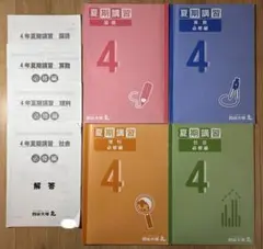 2026年最新】四谷大塚 夏期講習 4年の人気アイテム - メルカリ