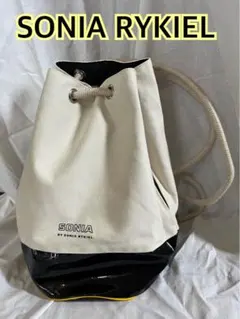 【美品】SONIA RYKIEL ★ワンショルダーバッグ★リュック★キャンパス地