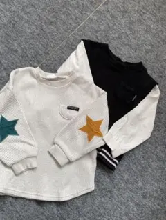 プティマイン　breeze 長袖トップス2点セット　男の子