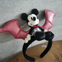 ディズニーランド　カチューシャ　ハロウィン　ミッキー　ドラキュラ　2014