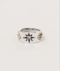 【B-925 SILVER】925リング b925-r455-6g