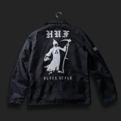 【激レア】 HUF ブラックスケール コラボ ナイロン コーチジャケット