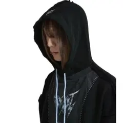 REFLEM クロスパッチ2WAY セパレートスリーブZIPパーカー - メルカリ