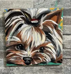 ヨークシャテリア ペット似顔絵