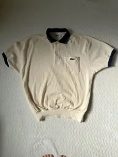 Lacoste ポロシャツ Mサイズ クリーム色