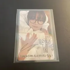 &TEAM Go in Blind 月狼 トレカ ラキドロ EJ 手書き デコ