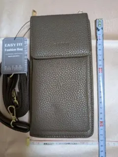 Rein Forêt スマホ＆お財布ショルダーバッグ ブラウン