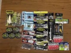 バス釣り引退セット ハードルアー ソフトルアー スピナーベイト