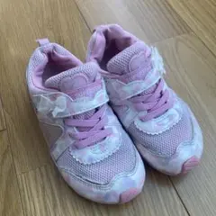 ムーンスター　女の子　スニーカー　ピンク　17.0のサムネイル