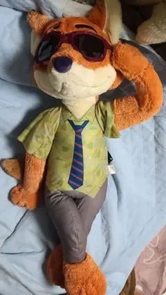 ズートピア 超超BIGぬいぐるみ ニック サングラス プライズ品