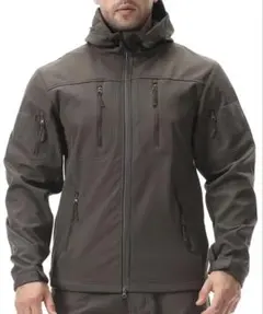 ソフトシェルジャケット タクティカルパーカー サイズUS:XL JP:XXXL