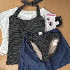 新品タグ付　L レディース　タンキニ　水着　4点セットのサムネイル
