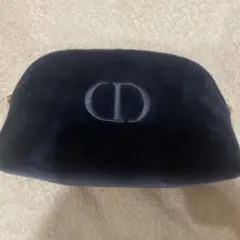 Dior ベルベットポーチ