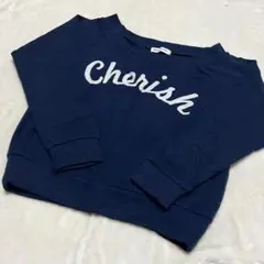 WEGO レディース トップス ネイビー ニット セーター