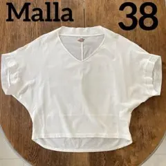 Malla トップス　カットソー　半袖　tシャツ ブラウス 白 キツネ シャツのサムネイル
