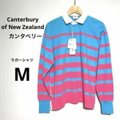305【新品タグ付】カンタベリー Canterbury ラガーシャツ M