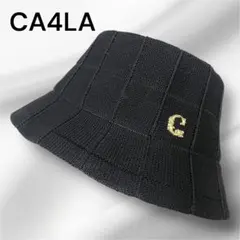 美品★CA4LA カシラ バケットハット 春夏 ブラックCHRISTOPHER5のサムネイル