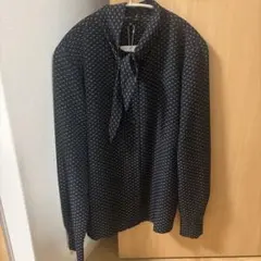 アニエスベー　プリントブラウス　36サイズ