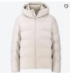 UNIQLOシームレスダウン4XL ライトグレー