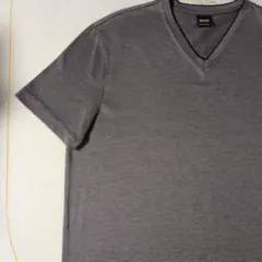 HUGO BOSS ヒューゴボス　ブイネック　ボーダー　Tシャツ Sサイズのサムネイル