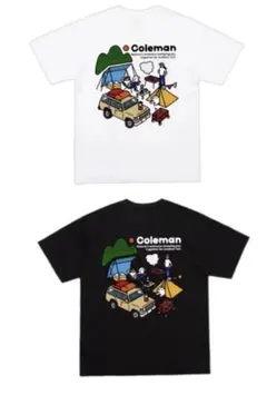 コールマン ランクル キャンプ Tシャツ Coleman 78プラド 釣り