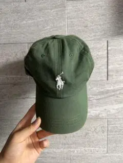 POLO ラルフローレン　グリーン キャップのサムネイル