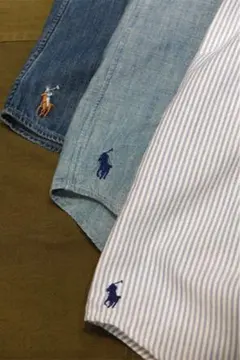 【裾ポニー】Ralph Lauren THE BIG FIT シャツ 白 美品