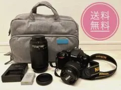 人気　美品＊動作良好　Nikon ニコン　D5600 ダブルズームキット　良品