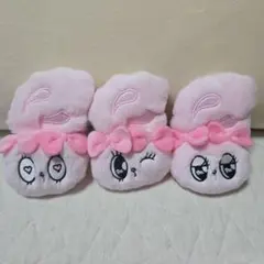 エスターバニー マスコットバッチ 3点セット