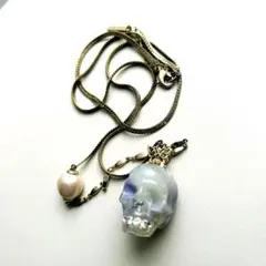 新品 アナスイ annasui ネックレス クロス 十字架 ゴシック スカル