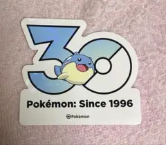 韓国限定 ポケモン 30周年記念 ステッカー 公式品 シール タマザラシ
